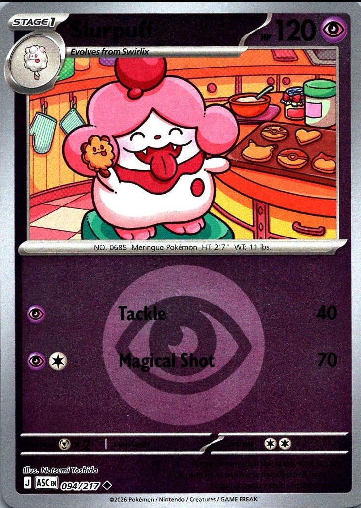 Ascended Heroes Slurpuff [Energy] Pokémon card